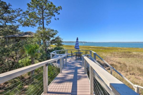 Ocean-View Treetop Escape with Fire Pit!
